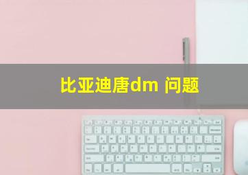 比亚迪唐dm 问题